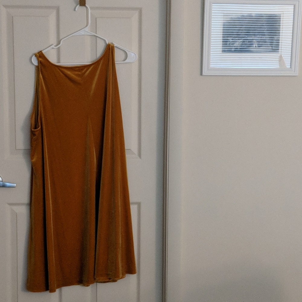 Old Navy Velvet Swing Dress
